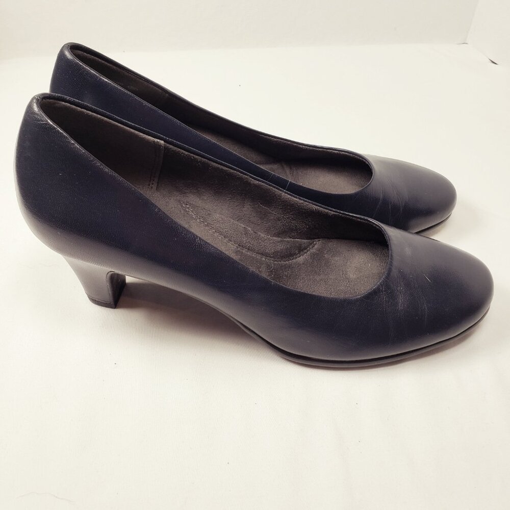 AEROSOLES Women's Navy Blue Heels - Picture 3 of 14